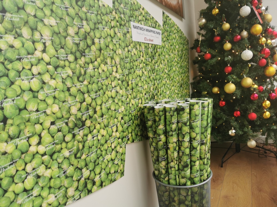 sprout wrapping paper
