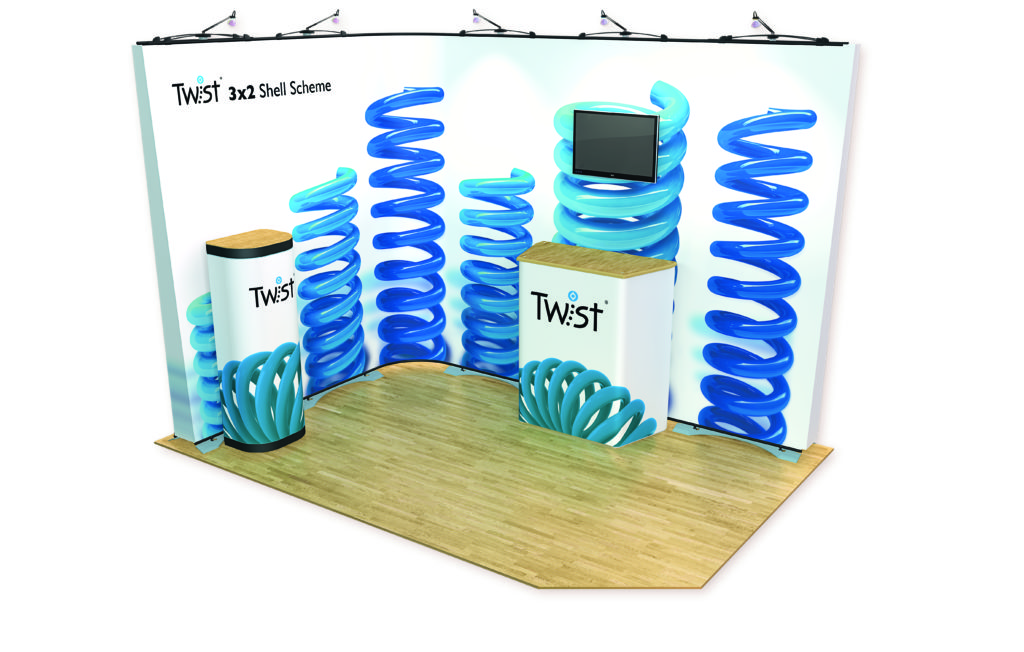 easy to set-up exhibition stands