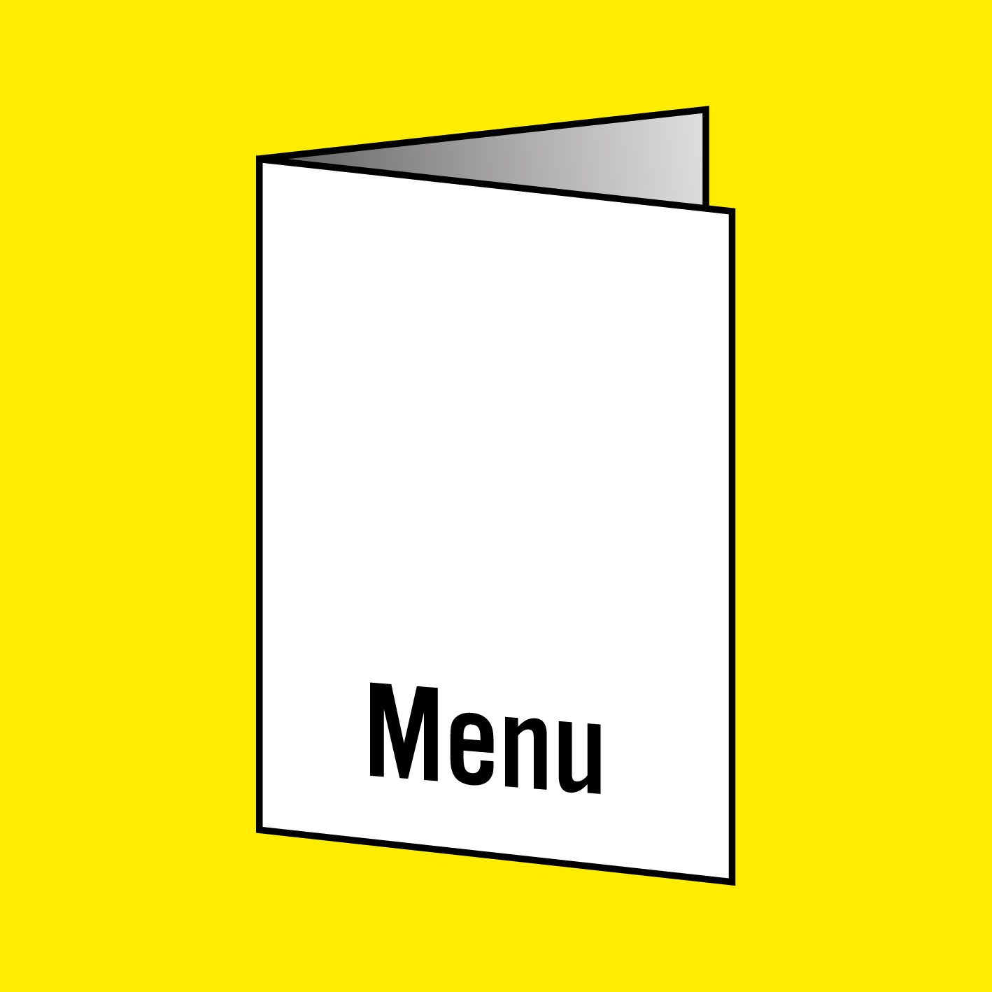 4 page folded menu | Johnsons of Nantwich