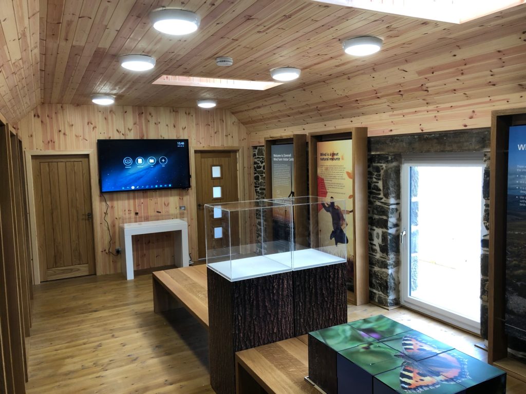 displays for visitor centres and museums