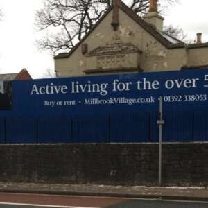construction site hoarding printing