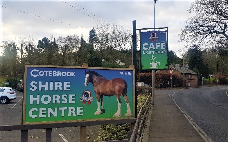 signs designed and printed in Cheshire
