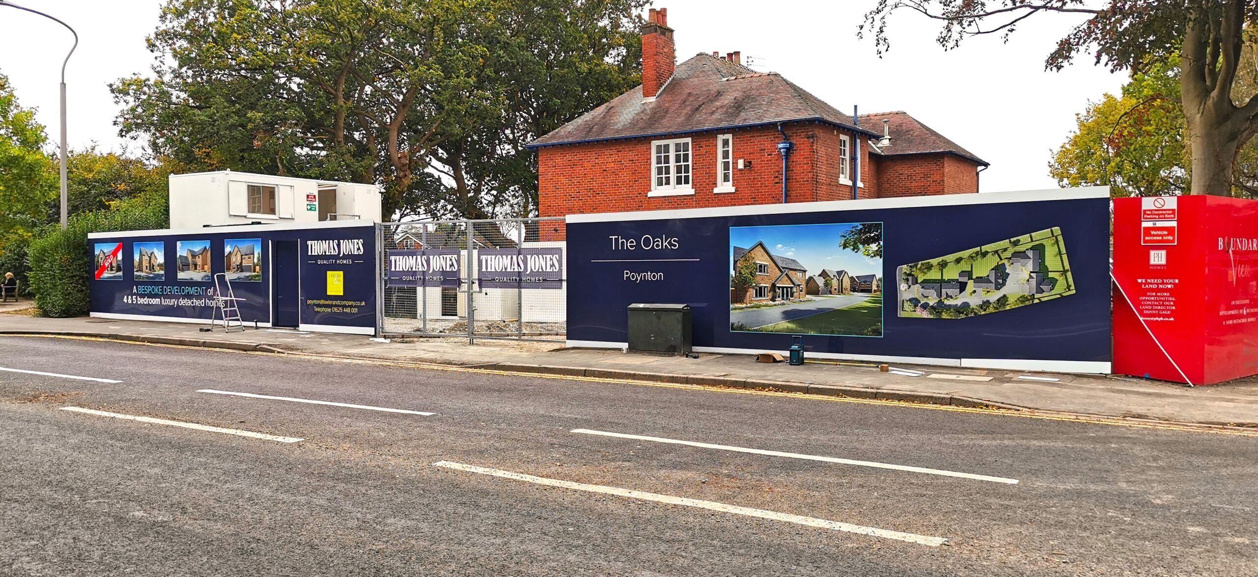 printed hoarding panels