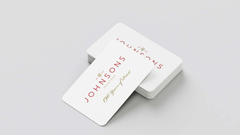Johnsons Business Cards | Johnsons Printers Nantwich