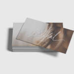 Bridal Business Cards Printed By Johnsons Of Nantwich
