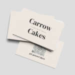Carrow Cakes Business Cards Printed By Johnsons Of Nantwich
