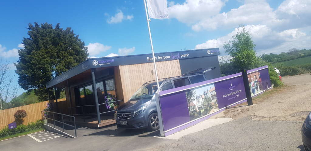 Hoarding for construction sites.