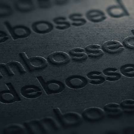 Embossing and Debossing Embossing and Debossing Printing