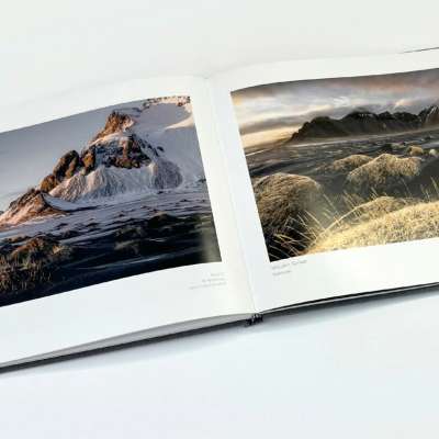 PUR Binding vs Perfect Binding case bound book open flat showing sewing and PUR bound