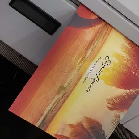 envelope being printed printed envelopes